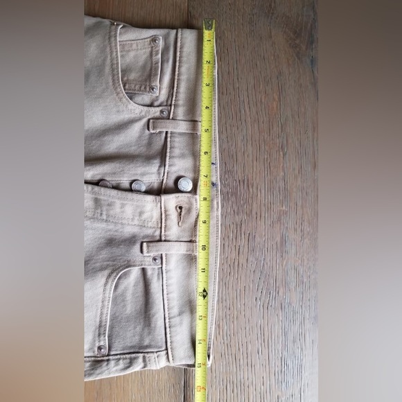 Beige / tan high waisted straight leg jeans - Picture 10 of 10